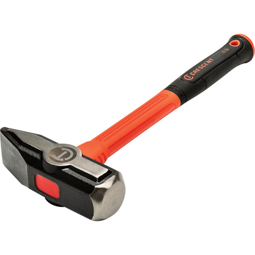 Fiberglass Blacksmith Hammer, 4 lbs Head Weight, 14" L Sidevic Inc.