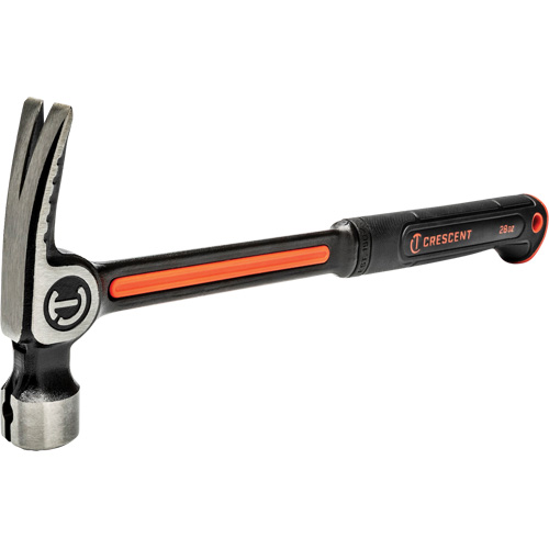 Milled-Face Framing Hammer, 28 oz., Solid Steel Handle, 16" L Sidevic Inc.