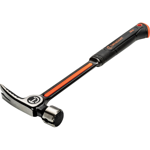 Milled-Face Framing Hammer, 28 oz., Solid Steel Handle, 16" L Sidevic Inc.