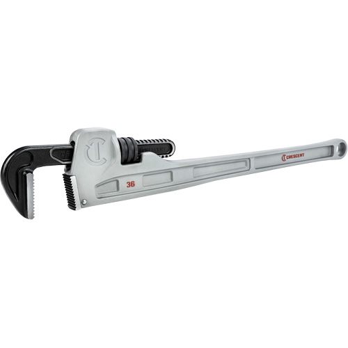 Pipe Wrench, 5" Jaw Capacity, 36" Long, Powder Coated Finish, Non-Ergonomic Handle Sidevic Inc.