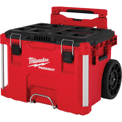 Boîte &agrave; outils sur roues PACKOUT, 18" x 22" x 19-1/2", Noir/Rouge Sidevic Inc.