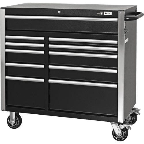 HDCC-4115 HD Series Toolbox Combo, 21-1/2" D x 44-1/5" W x 63-3/10" H, Black Sidevic Inc.