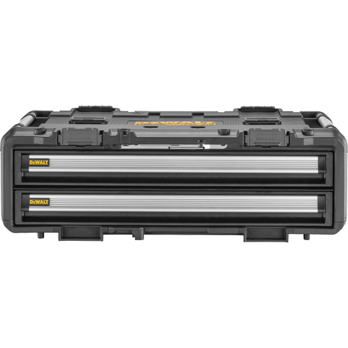Bloc &agrave; 2 tiroirs TOUGHSYSTEM 2.0 DXL, 30" x 21-13/20" x 10", Noir/Jaune Sidevic Inc.