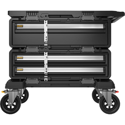 Poste de travail modulaire 4-en-1 TOUGHSYSTEM 2.0 DXL, 34" x 25-4/5" x 30", Noir/Jaune Sidevic Inc.
