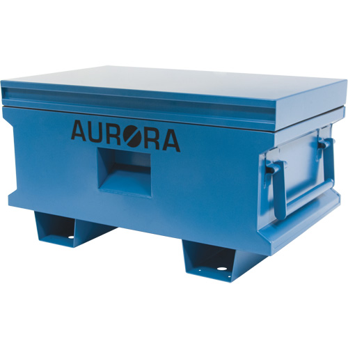 Jobsite Tool Box, 33" x 20-3/10" x 18-3/10", Steel, Blue Sidevic Inc.