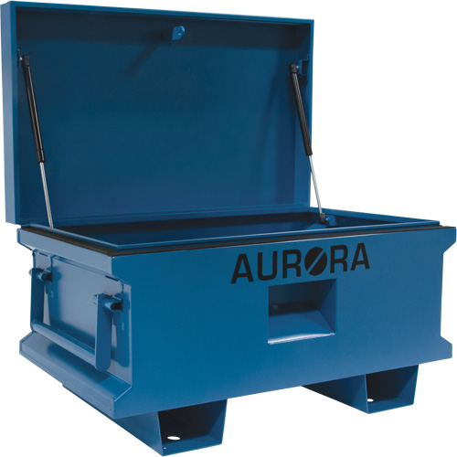 Jobsite Tool Box, 33" x 20-3/10" x 18-3/10", Steel, Blue Sidevic Inc.
