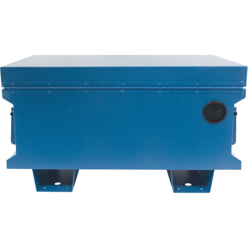 Jobsite Tool Box, 33" x 20-3/10" x 18-3/10", Steel, Blue Sidevic Inc.