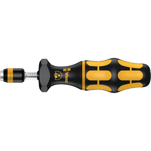 Tournevis dynamom&eacute;trique r&eacute;glable s&eacute;rie Kraftform 7400 ESD, Gamme de couple 2.5 -29 lb-pi, 6" Longueur Sidevic Inc.