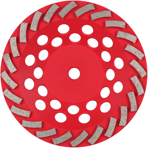 Meule boisseau diamant&eacute;e &agrave; 24 segments Turbo DIAMOND MAX Sidevic Inc.