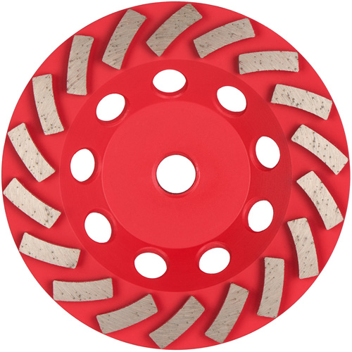Meule boisseau diamant&eacute;e &agrave; 18 segments Turbo DIAMOND MAX Sidevic Inc.