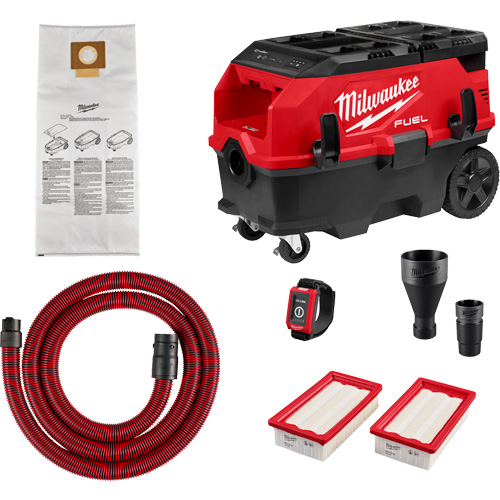 M18 FUEL 9 Gallon Dual Battery Dust Extractor with PACKOUT Compatibility and VACLINK Kit, 27-3/4" x 19" Sidevic Inc.