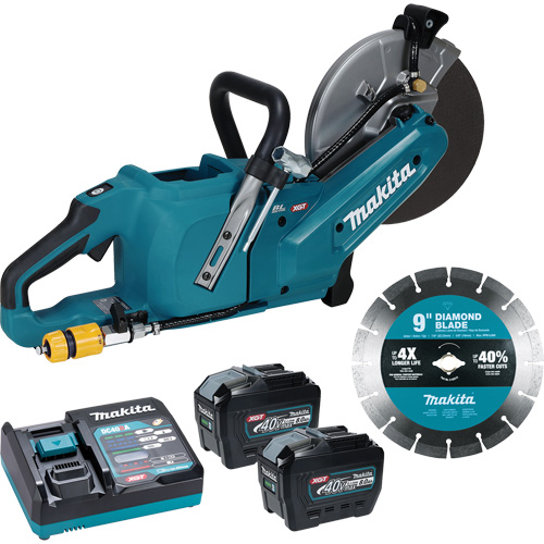 40Vmax XGT Brushless Power Cutter with 8.0Ah Batteries Kit, 9", 40 V Sidevic Inc.