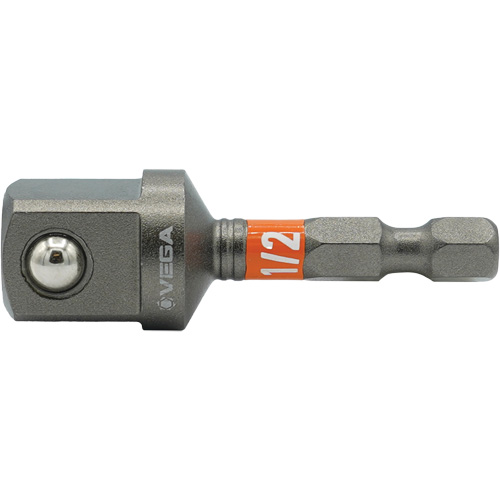 Impactech&reg; Impact Socket Adapter, 1/4" Drive Size, 1/2" Male Size, 2" L Sidevic Inc.