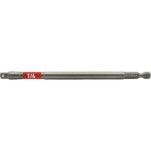 Impactech&reg; Impact Socket Adapter, 1/4" Drive Size, 1/4" Male Size, 6" L Sidevic Inc.