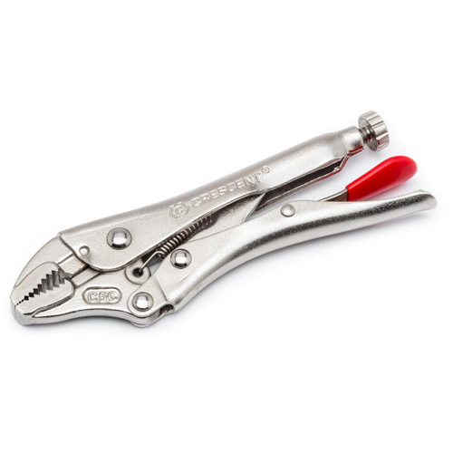 Pince-&eacute;tau avec coupe-fils, Longueur 7", M&acirc;choire courb&eacute;e Sidevic Inc.