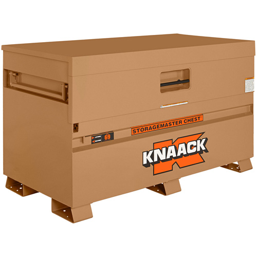 Model 69 Piano Box with Padlock, 60" W x 30" D x 34-1/4" H, Tan Sidevic Inc.