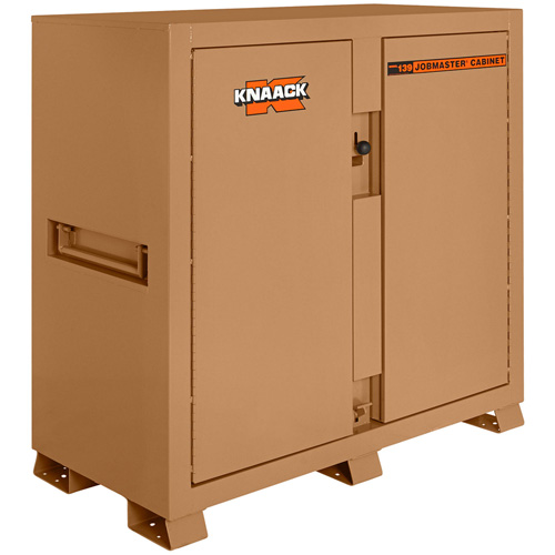 Armoire de chantier mod&egrave;le 139 avec cadenas, Acier, 59,4 pi³, Havane Sidevic Inc.