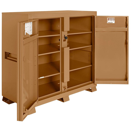 Armoire de chantier mod&egrave;le 139 avec cadenas, Acier, 59,4 pi³, Havane Sidevic Inc.