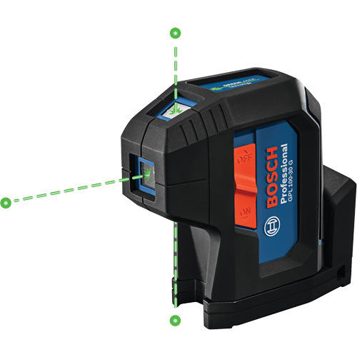 Laser dalignement autonivelant &agrave; faisceau vert &agrave; trois points Sidevic Inc.