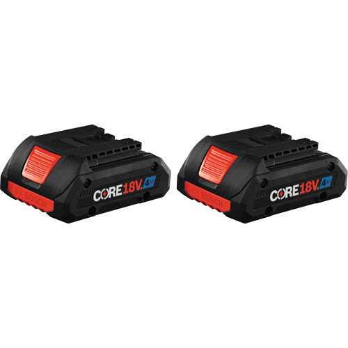 Batteries CORE18V &agrave; puissance avanc&eacute;e, Lithium-ion, 18 V, 4 A Sidevic Inc.