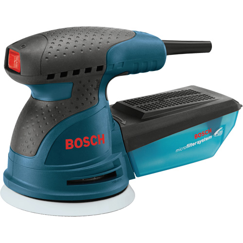 Palm Random Orbit Sander/Polisher, 5" Sand Paper, 2.5 A, 120 V Sidevic Inc.
