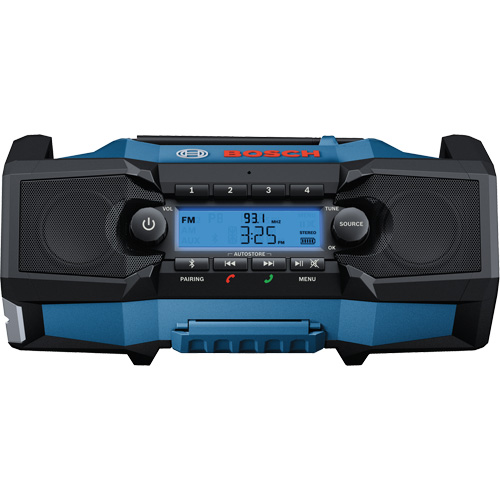 Radio de chantier compacte avec Bluetooth 5.0, Lithium-ion, 18 V Sidevic Inc.