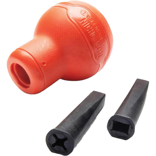 Short Round File Handle with Inserts Sidevic Inc.