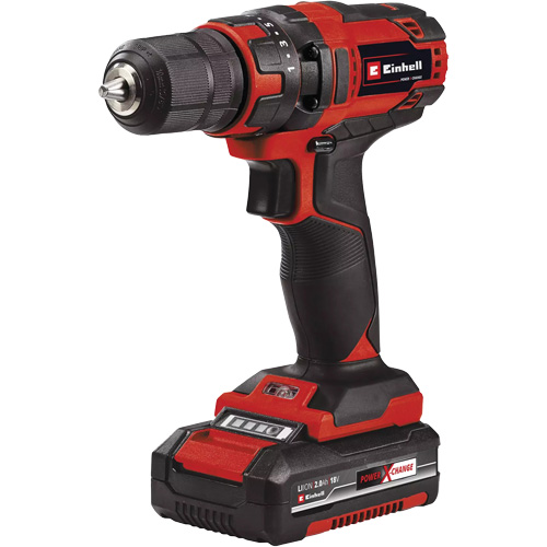 Ensemble perceuse sans fil, Lithium-ion, 18 V, Mandrin 3/8", Couple 310  lb-po Sidevic Inc.