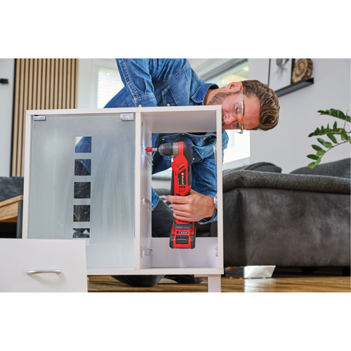 Perceuse-visseuse angulaire sans fil (outil seulement), 18 V, Mandrin 3/8", Lithium-ion Sidevic Inc.