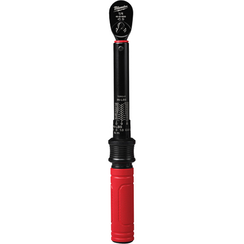 Cl&eacute; dynamom&eacute;trique, &agrave; cliquer, Entraînement 1/4" carr&eacute;, 4,5 - 22,6 Nm/40 - 200 lb-po Sidevic Inc.