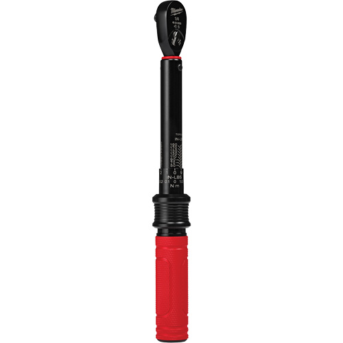 Cl&eacute; dynamom&eacute;trique, &agrave; cliquer, Entraînement 1/4" carr&eacute;, 4,5 - 22,6 Nm/40 - 200 lb-po Sidevic Inc.