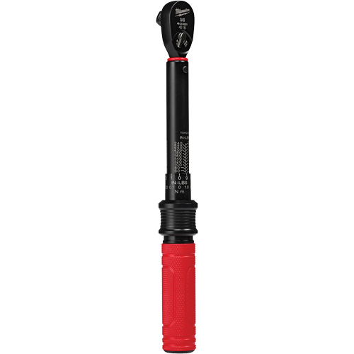 Torque Wrench, Click, 3/8" Square Drive, 5.6 - 28.2 N.m/50 - 250 in-lbs Sidevic Inc.