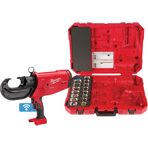 M18 FORCE LOGIC 750 MCM Crimper with #6 - 750 MCM Al Dies Sidevic Inc.