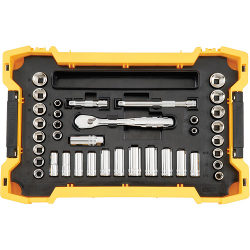 3/8" & 1/2" Mechanic's Tool Set with TOUGHSYSTEM&reg; 2.0 Tray & Lid Sidevic Inc.