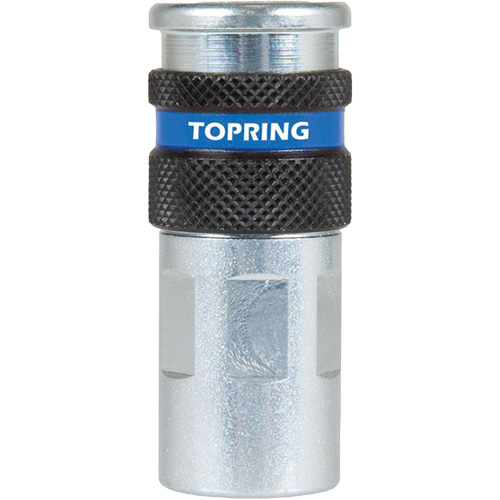 QUIKSILVER 2 Industrial Quick Coupler, Zinc-Plated Steel, 1/4", Female NPT, 362 PSI Sidevic Inc.