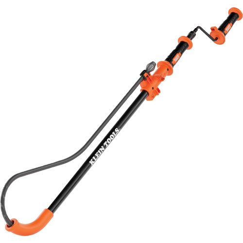 Steel Toilet Auger, Manual, 3' Cable Length, 1/2" Cable Diameter Sidevic Inc.