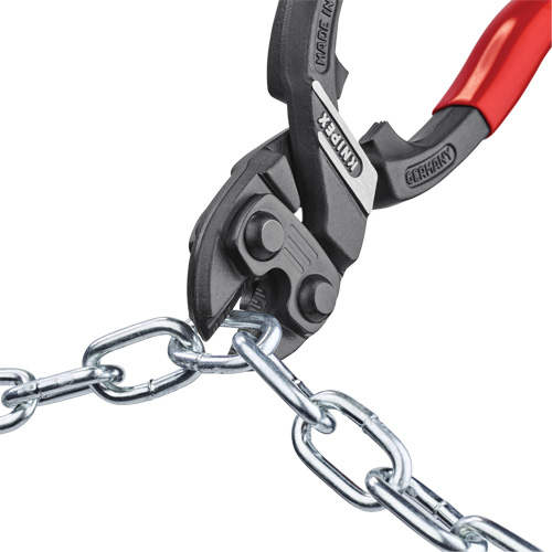 CoBolt&reg; High Leverage XL Compact Bolt Cutters with Notched Blade, 10" L, Center Cut Sidevic Inc.