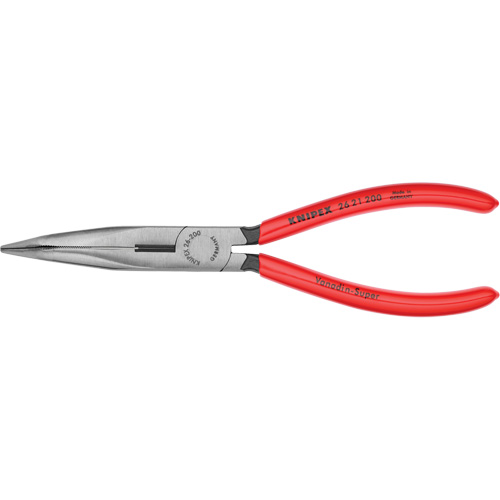 Pince &agrave; bec long coud&eacute; 40° avec coupe-fil, 8" lo Sidevic Inc.