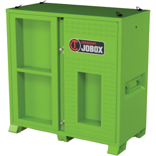 Armoire ventil&eacute;e pour le rangement d'&eacute;PI sur place, Acier, Vert lime haute visibilit&eacute; Sidevic Inc.