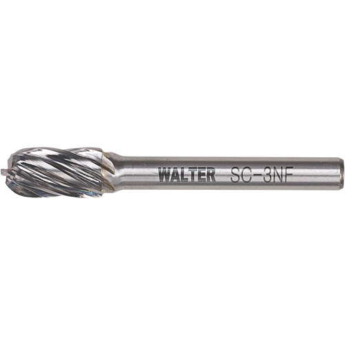 Carbide Burr, SC-3, 3/8" Dia., 3/4" Depth of Cut Sidevic Inc.