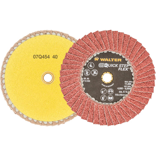 DISQ BLENDER QS 4-1/2 GR40, 4-1/2" x Type 29, Grain 40, Oxyde d'aluminium Sidevic Inc.