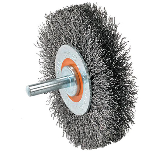 Disque mont&eacute; &agrave; fils cr&ecirc;p&eacute;s, 2" dia., Fils 0,0118" Sidevic Inc.