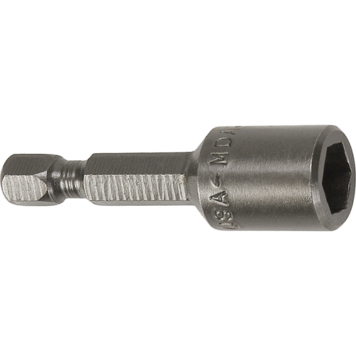 Nutsetter For Metric Sheet Metal Screws, 7 mm Tip, 1/4" Drive, 44.5 mm L, Magnetic Sidevic Inc.