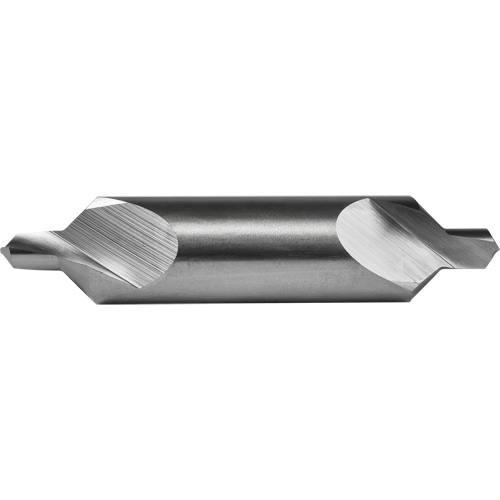 Combined Centre Drill and Countersink, #4, 0.125" Small Diameter, 5/16" Large Diameter, High Speed Steel Sidevic Inc.