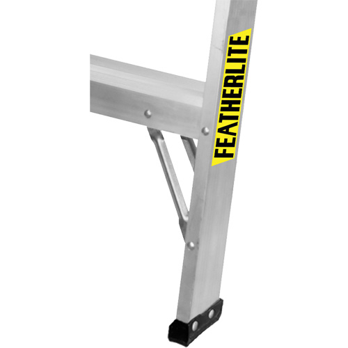 Industrial-Duty Sawhorse, 2' H x 31.9375" W x 23.50" D, 300 lbs. Capacity, Aluminum Sidevic Inc.