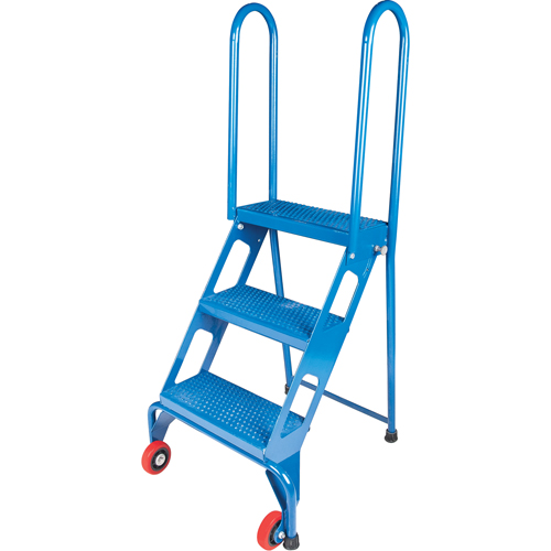 &eacute;chelle pliante portative, 3 marches, Perfor&eacute;, Hauteur 30" Sidevic Inc.