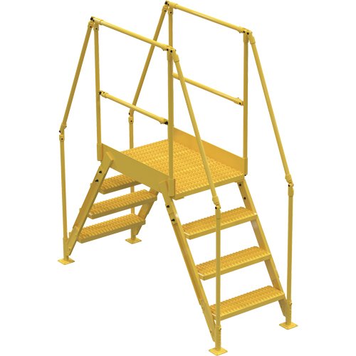 Crossover Ladder, 67 " Overall Span, 40" H x 24" D, 24" Step Width Sidevic Inc.