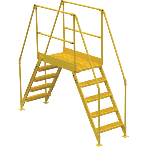 &eacute;chelles de liaison, 103-1/2" Port&eacute;e hors tout, 50" ha x 48" p, 24" Largeur de la marche Sidevic Inc.