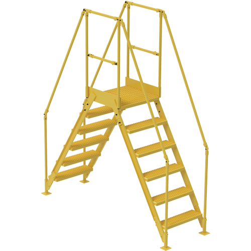 Crossover Ladder, 92" Overall Span, 60" H x 24" D, 24" Step Width Sidevic Inc.