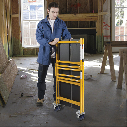 Ensemble de petit &eacute;chafaudage de base de 4' Jobsite Series, Cadre Acier, 41" p x 45-3/4" h Sidevic Inc.
